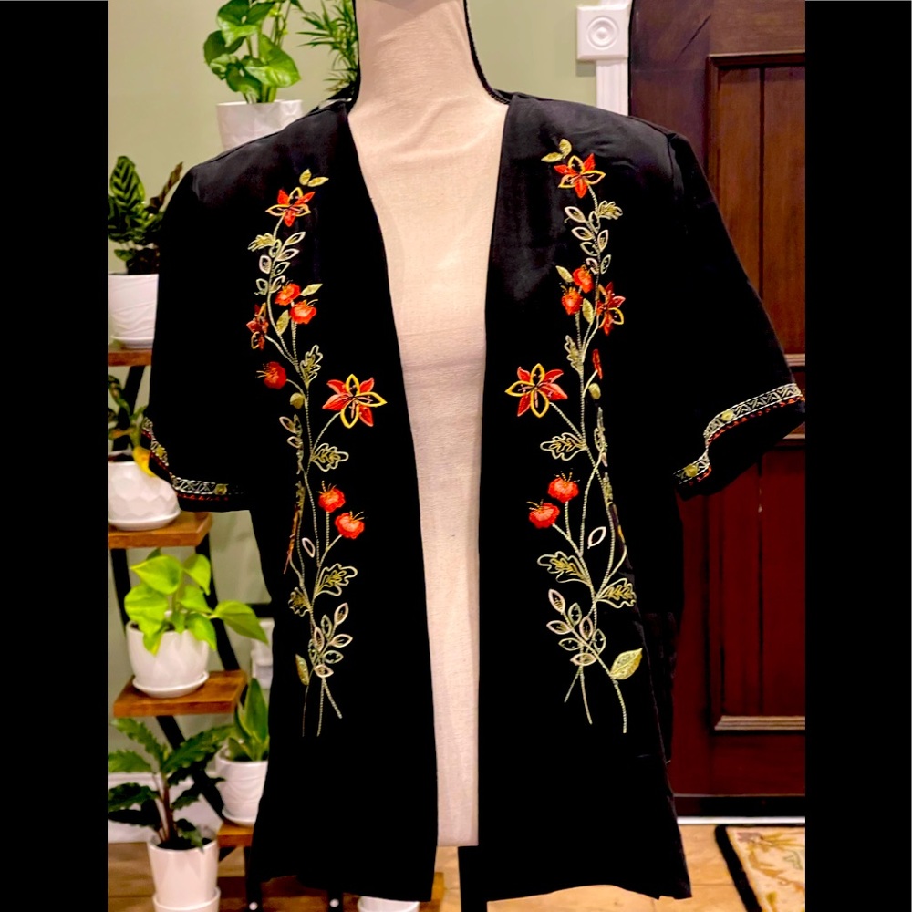Size12 Alfred Dunner Short Sleeve Blazer